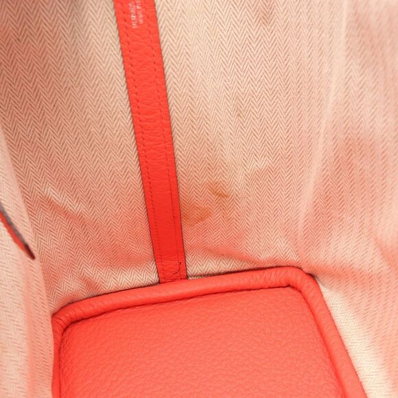 Hermes Tote Bag Garden Party Tpm 051568ck Rose Texas Leather Garden - Picture 14 of 15